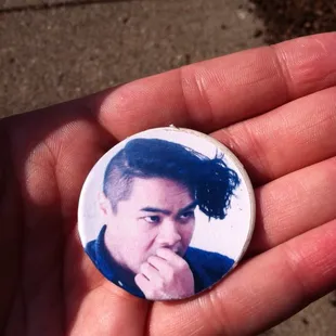 Found this pog on a counter at the bar.
