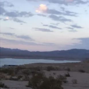 View from Room 6 at the motel.