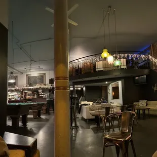 the interior of a restaurant