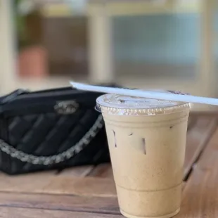 Honey Cinnamon Oat Milk Latte