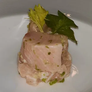 Hamachi Crudo