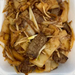 Beef Chow Fun Dry