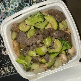 Szechuan Style Beef