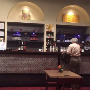 The bar