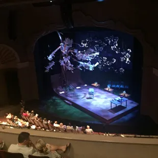 Taken from the far upper corner of the balcony