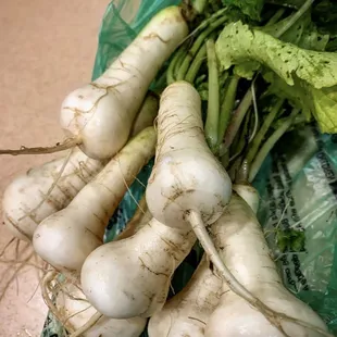 Baby daikon $3