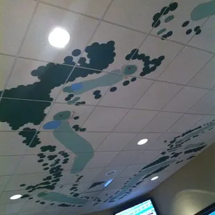 Lounge ceiling course map