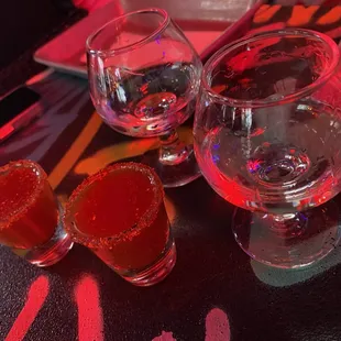 $9 shots with michelada chaser