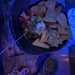 Guacamole and Chips and Salsa 11.12.23