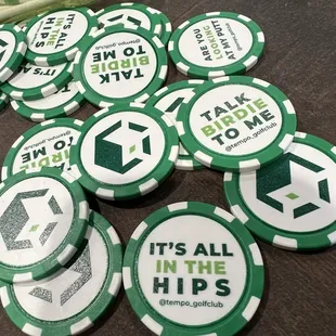 Ball Markers / Poker Chips