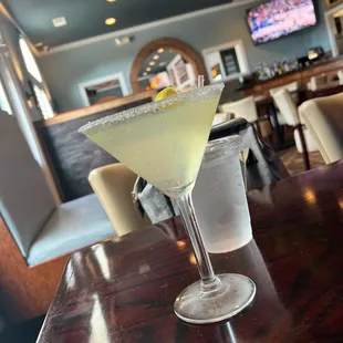 Lemon drop martini