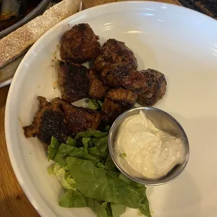 Cajun steak bites