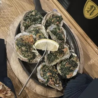 Oysters Rockefeller