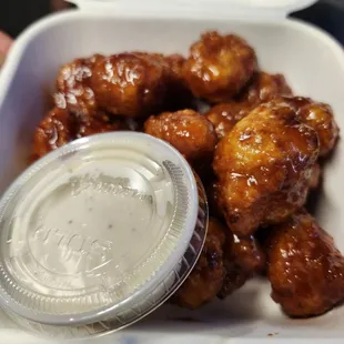 Asian BBQ Cauliflower Bites