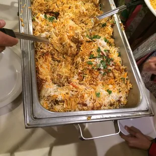 Goat biryani