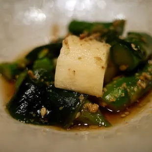 Intermezzo - asparagus and yama imo