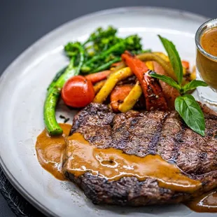 Grilled Rib Eye Steak