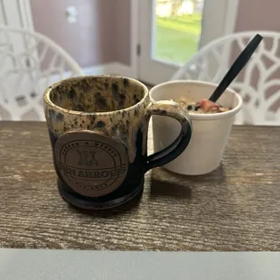 Coffee &amp; yogurt parfait