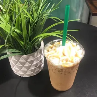 Iced Carmel Latte