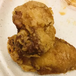 Plain chicken wings appetizer