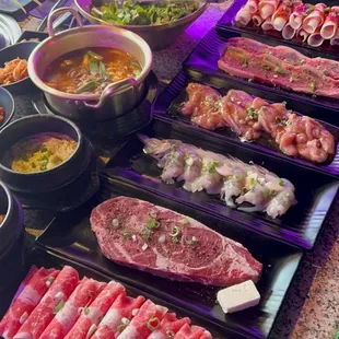 steak, food