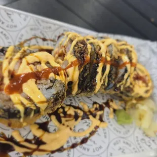 Fried tiger roll