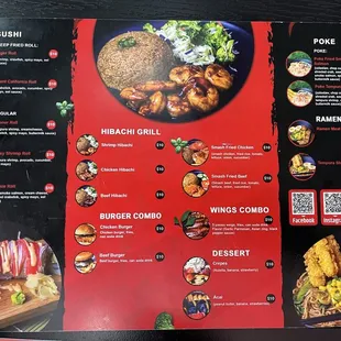 menu, ramen and noodles