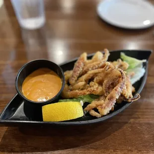 Deep fried squid leg