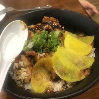 Eel rice bowl large