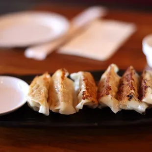 a close up of a plate of food