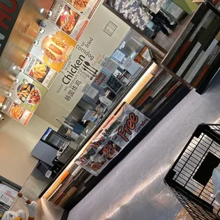 Menu and the promotion