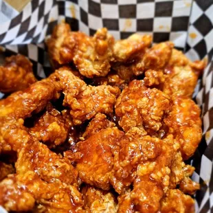 Honey glazed  Popcorn Chicken