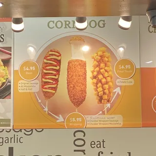 Half & Half Corndog