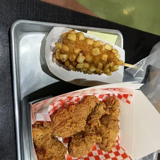 Half & Half Potato Cube