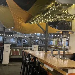Bar area