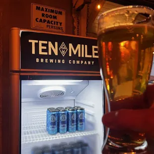 Tasty ice cold  beers here!