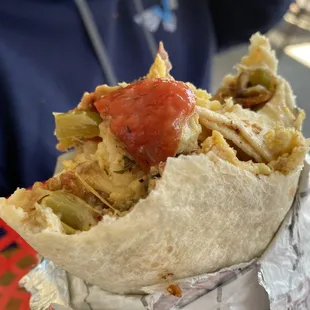 Beach road with a little salsa