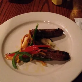 Bangers and mash most tasty!