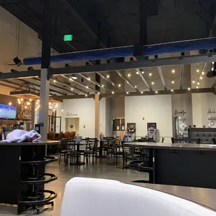 Nice bar area