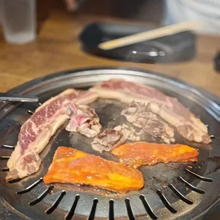 Galbi beef is great