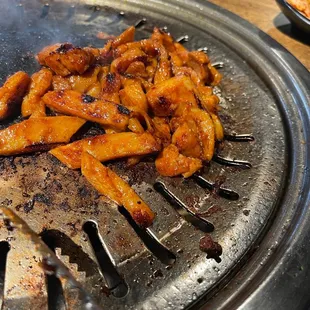a plate of food