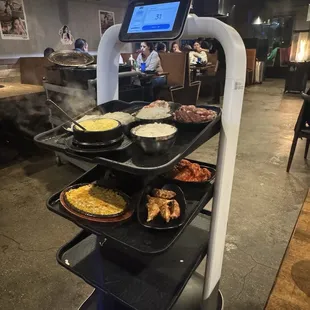 Our food is here