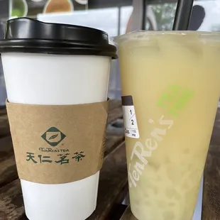 White Peach Green Tea