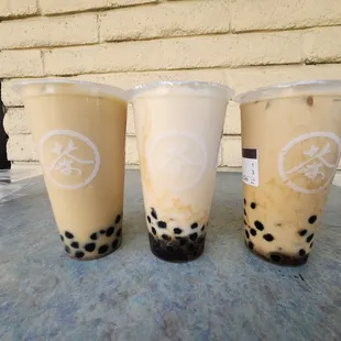 Mango Green Milk Tea