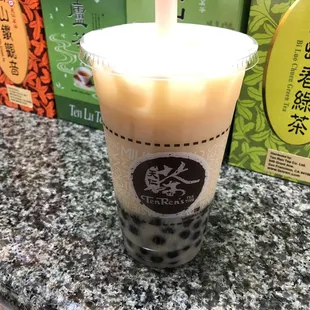 Peach Milk Tea