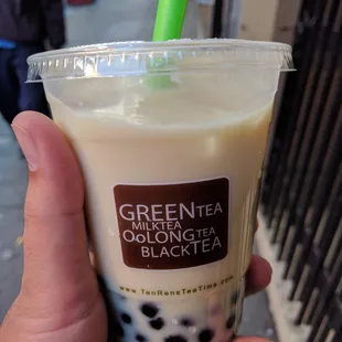 Jasmine Green Milk Tea