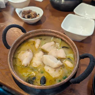 Sauerkraut Fish Soup