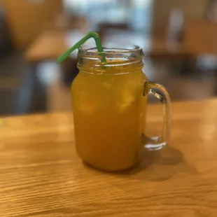 Passion fruit Mango drink
