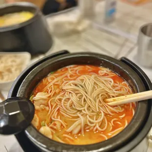 Spicy Sliced Fish Rice Noodles ($16.99)