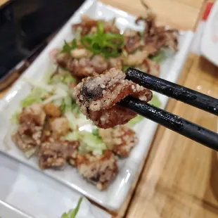Salt and pepper calamari  IG @eatswithmarisa